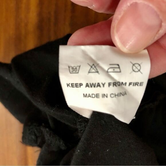 Ginkana Women’s Black Hooded Maternity Top with Front Pockets Size Large - Picture 8 of 9